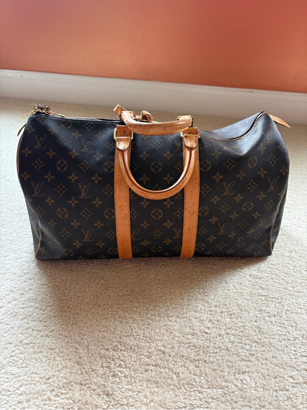 Authentic Louis Vuitton Keepall 45 Vintage